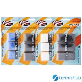Whipper Dry Whip Overgrip (3 Grips/Pack) Tennis Grip