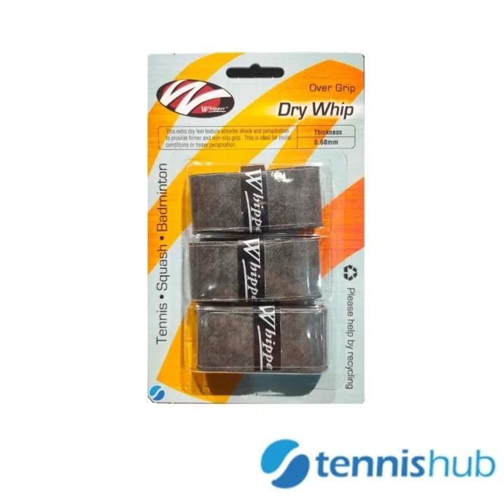 Whipper Dry Whip Overgrip (3 Grips/Pack) Tennis Grip (Category: Belt bags, Clutches and Pouches) located in Singapore. Submitted by ontoryshop (Listing ID 1344296745, Image 9). Description: 👇 Click "BUY" to place your order and receive it within 1-3 working days! 💖 Enjoy FREE Home Delivery 💖 SG Local Ready Stocks 💖 Hassle-Free Refund/Returns ⭐ 5-Star Rated Premium Seller! 24/7 Customer Service 📞 👀 Explore similar listings on our profile — —