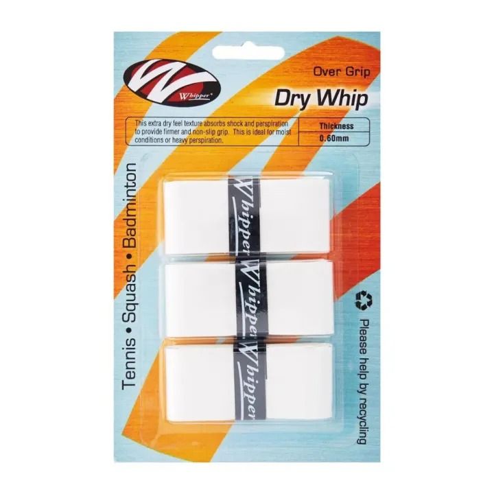 Whipper Dry Whip Overgrip (3 Grips/Pack) Tennis Grip (Category: Belt bags, Clutches and Pouches) located in Singapore. Submitted by ontoryshop (Listing ID 1344296745, Image 2). Description: 👇 Click "BUY" to place your order and receive it within 1-3 working days! 💖 Enjoy FREE Home Delivery 💖 SG Local Ready Stocks 💖 Hassle-Free Refund/Returns ⭐ 5-Star Rated Premium Seller! 24/7 Customer Service 📞 👀 Explore similar listings on our profile — —
