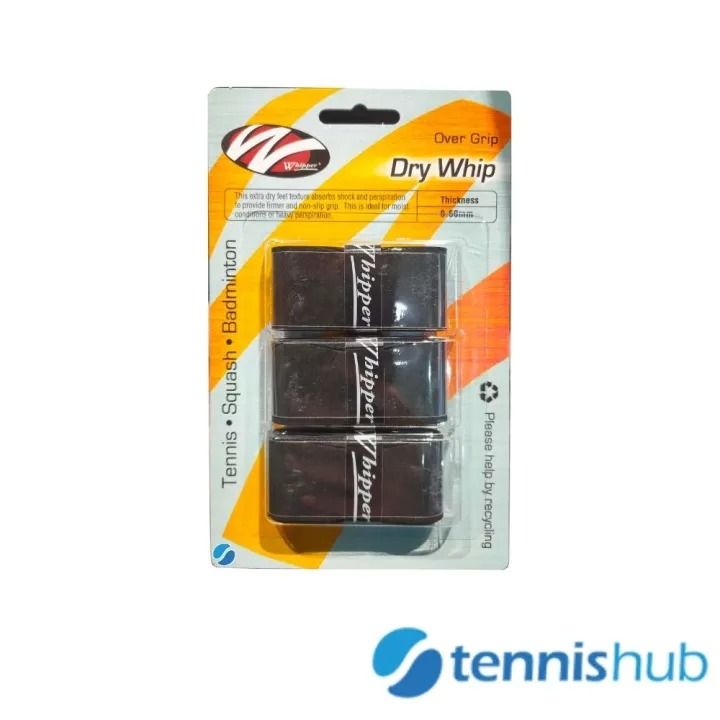 Whipper Dry Whip Overgrip (3 Grips/Pack) Tennis Grip (Category: Belt bags, Clutches and Pouches) located in Singapore. Submitted by ontoryshop (Listing ID 1344296745, Image 7). Description: 👇 Click "BUY" to place your order and receive it within 1-3 working days! 💖 Enjoy FREE Home Delivery 💖 SG Local Ready Stocks 💖 Hassle-Free Refund/Returns ⭐ 5-Star Rated Premium Seller! 24/7 Customer Service 📞 👀 Explore similar listings on our profile — —