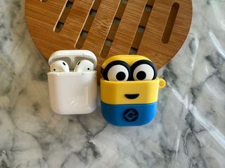 AirPods with cute casing