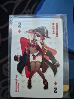 Weiss Schwarz Playing Card - Houshou Marine (2 Diamond)