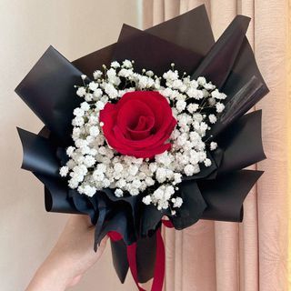 Fresh Rose bouquet / Flower bouquet / Valentines Day bouquet / Graduation bouquet 