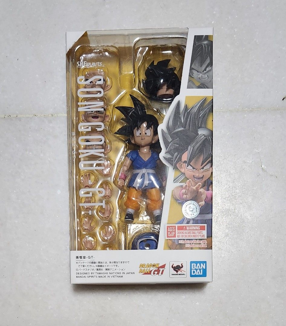 SHF Dragonball GT Son Goku s.h.figuarts SH Figuarts (Category: Toy Figures) located in Singapore. Submitted by rtcc (Listing ID 1288600499, Image 2). Description: MISB.