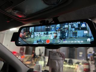 3K REVIEWS!⚡️ $160 4K Dash Cam F+R Recording Full HD 2 Functions Rear View Mirror Display
