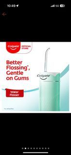 Colgate water flosser
