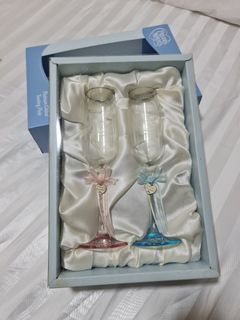 Precious Moments Champagne Wine Glass Gift