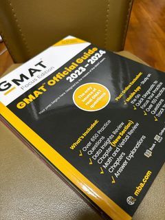 GMAT Focus Edition Official Guide 2023-2024