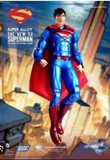 Play imaginative super alloy new 52 superman 1/6