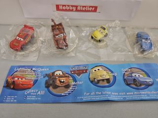 Gashapon Capsule : Disney Cars (Set of 4)