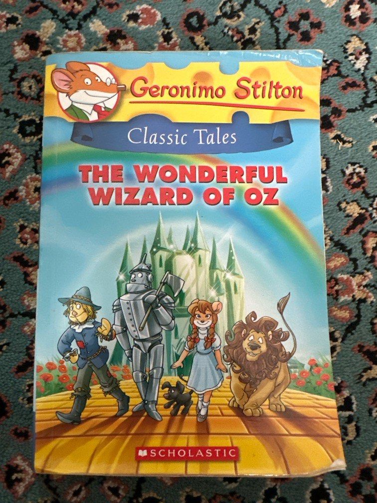 The wonderful wizard of oz (Category: Children's Books) located in Singapore. Submitted by Ashash (Listing ID 1303466119, Image 1). Description: Geronimo Stilton.