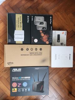 Wireless ac, airties, asked, singtel, ASUS,d link