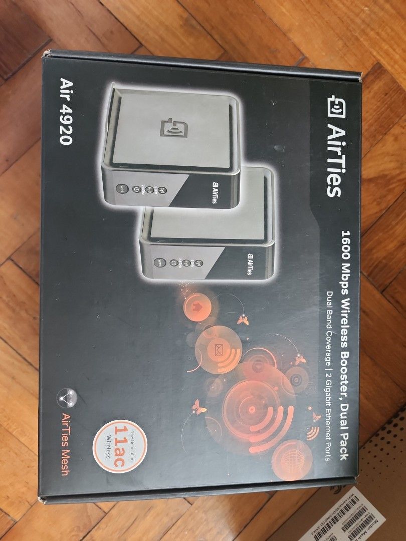 Wireless ac, airties, asked, singtel, ASUS,d link (Category: Networking) located in Singapore. Submitted by ernietdot (Listing ID 1304116111, Image 6). Description: singtel wireless ac2600, Asus rt-ac86u, askey new ap5100w, airties 4920 1600 mpbs and air4930 2500mpbs all for 300 free delivery while stock last and come with 7 day warranty by me.