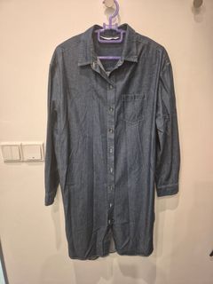Denim dress plus size friendly