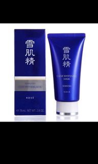 SEKKISEI Kose Clear Whitening Mask 80g / 76ml