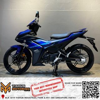 YAMAHA SNIPER 155 V3 KEYLESS ABS ( NEW YAMAHA SNIPER155 V3 KEYLESS - AUTHORISED DEALER ) 2B CUB BIKE | HONG LEONG | YAMAHA | SINGAPORE | AGENT UNIT | SNIPER T155 | SNIPER155 | ABS SYSTEM | KEYLESS | EXCITER V3 | Y16 | 155 CC | VVT