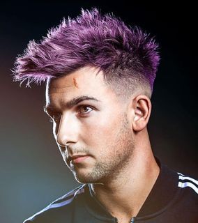 one time, bleach short hair $58 Good bleach powder