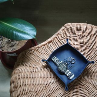 Leather Valet Tray