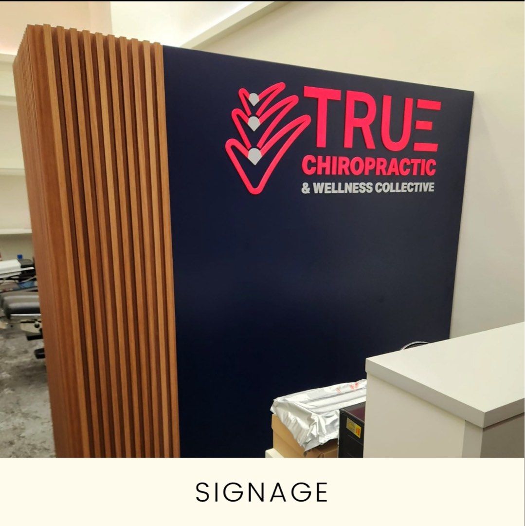 Logo Signage Design (Category: Wall Decor) located in Singapore. Submitted by hardwareproduct (Listing ID 1309158806, Image 5). Description: Build to Order As per your design and specifications Chat 💬 to find out more #3D # Lightbox # Acrylic # CNC # Wood # Stainless Steel # Metal # Box up # Banner # Poster # Sticker # Mural .