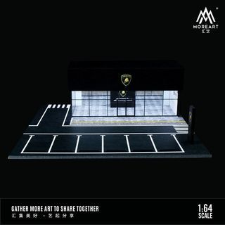 SALE! SALE! Lamborghini Car Showroom 1/64 Diorama