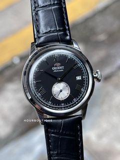 Brand New Orient Bambino Black Dial 38mm Small Seconds Automatic Watch RA-AP0101B