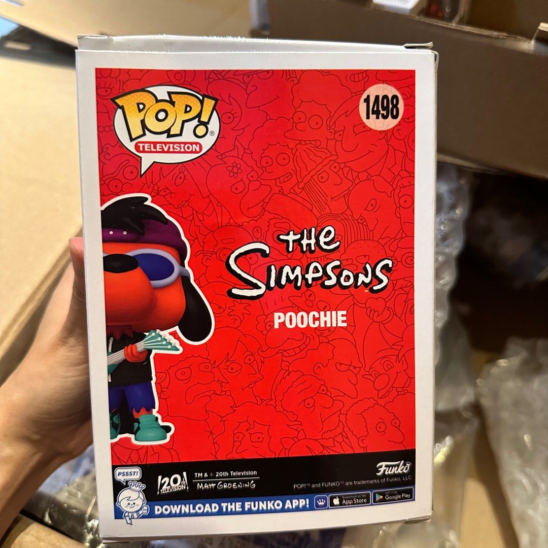 Pooche Funko (The Simpsons) (Category: Toy Figures) located in Singapore. Submitted by hoonielicious (Listing ID 1311691770, Image 4). Description: Brand new in box Exclusive to Entertainment Expo 2024 Refer to pics for box condition Add $4.30 for qexpress next day delivery.