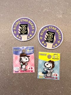 Snoopy Peanuts Flying Ace Beagle Scout Cute Iron On Patch Badge Rising Star Baker Camping Flight Pilot