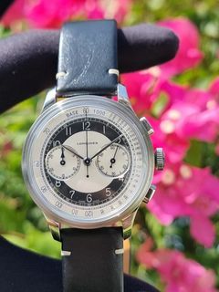 LONGINES HERITAGE CLASSIC TUXEDO CHRONO CHRONOGRAPH L2.830.4.93.0 L28304930 28304930