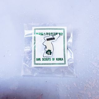 Girl Scouts of Korea Membership Lapel Pin - Korea edition