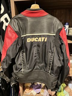 Ducati leather biker jacket