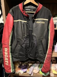 Ducati Leather Biker Jacket