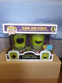 Funko Pop 2 Pack Simpsons Kang and Kodos Glow in the dark