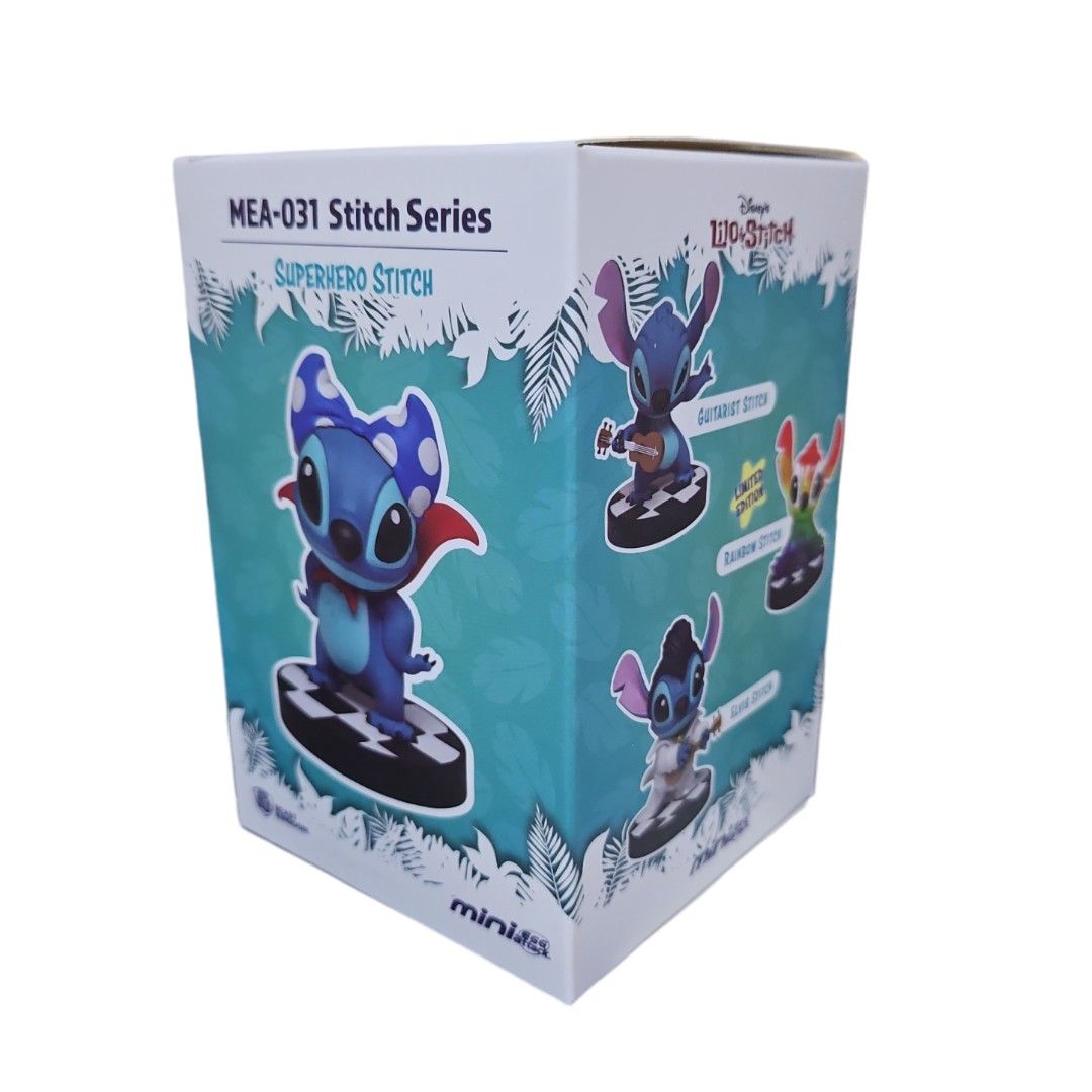 CPCM Beast Kingdom MEA-031 Lilo & Stitch Series Mini Egg Attack Figurine Display Figure (Category: Designer & Blind Box Toys) located in Singapore. Submitted by dorkish (Listing ID 1319430589, Image 3). Description: Already unbox to check the figure but wrapper is still intact. Selling @ $20 each Available Designs 1) Guitarist Stitch 2) Glutton Stitch 3) Superhero Stitch Seller's note: Minor paint issues or imperfections are not considered defect