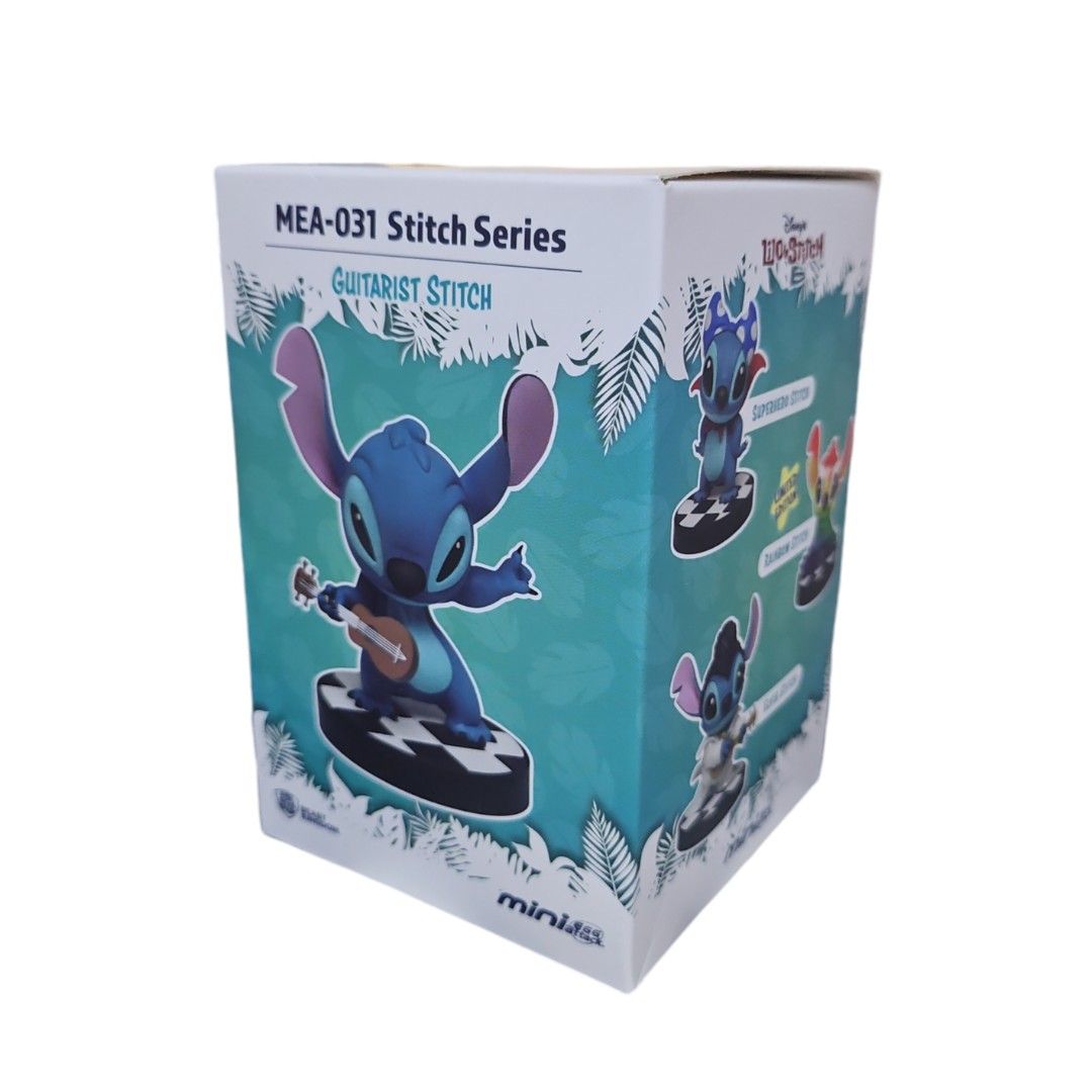 CPCM Beast Kingdom MEA-031 Lilo & Stitch Series Mini Egg Attack Figurine Display Figure (Category: Designer & Blind Box Toys) located in Singapore. Submitted by dorkish (Listing ID 1319430589, Image 2). Description: Already unbox to check the figure but wrapper is still intact. Selling @ $20 each Available Designs 1) Guitarist Stitch 2) Glutton Stitch 3) Superhero Stitch Seller's note: Minor paint issues or imperfections are not considered defect