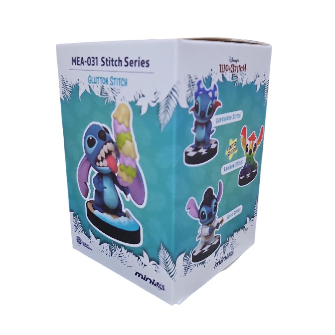 CPCM Beast Kingdom MEA-031 Lilo & Stitch Series Mini Egg Attack Figurine Display Figure (Category: Designer & Blind Box Toys) located in Singapore. Submitted by dorkish (Listing ID 1319430589, Image 4). Description: Already unbox to check the figure but wrapper is still intact. Selling @ $20 each Available Designs 1) Guitarist Stitch 2) Glutton Stitch 3) Superhero Stitch Seller's note: Minor paint issues or imperfections are not considered defect