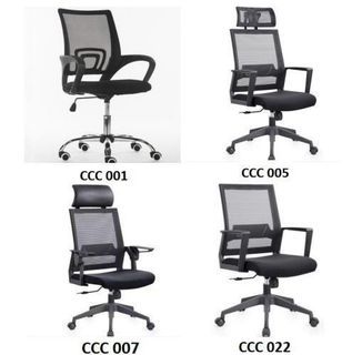 Computer Chair 001, 005, 007, 022, Executive /Office Chair High quality, Certified by BIFMA, Exporting to Europe, Swivel, gaming, ergonomic, mesh, with armrest, boss, recline, study, work, furniture, with/without headrest Chair,combine