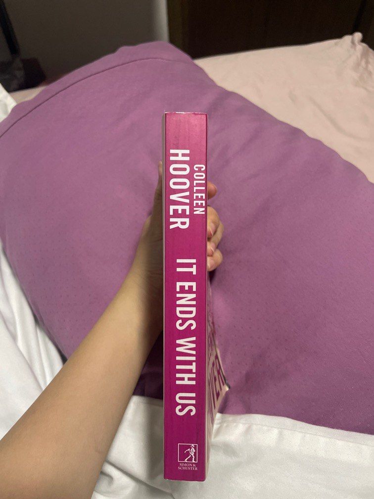 It Ends With Us Colleen Hoover (Category: Storybooks) located in Singapore. Submitted by icedmatchaa (Listing ID 1320746674, Image 3). Description: Very popular on booktok!! And the movie adaptation is coming out soon so geddit to read it before the film comes out Meetups are flexi, drop a pm to discuss!.