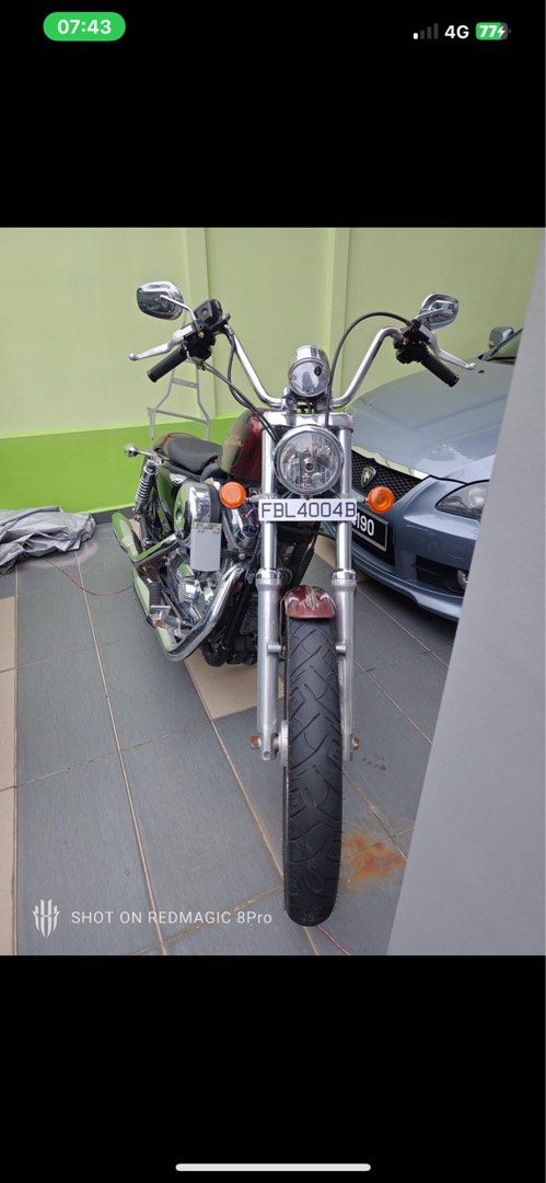 Harley Davidson XL1200V Sportster 72 (Category: Class 2) located in Singapore. Submitted by vtec88 (Listing ID 1320950859, Image 4). Description: Harley Davidson XL1200V Sportster 72 COE 31 Oct 2033 Whatapps Direct 9875 9408 Derek vtec88 for viewing .