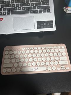 Logitech Cony pink wireless keyboard