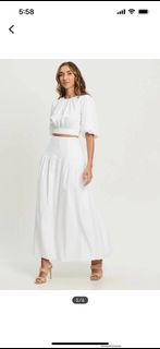 White Maxi Skirt