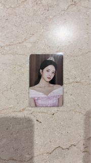 wts itzy lia to wonder world trading card