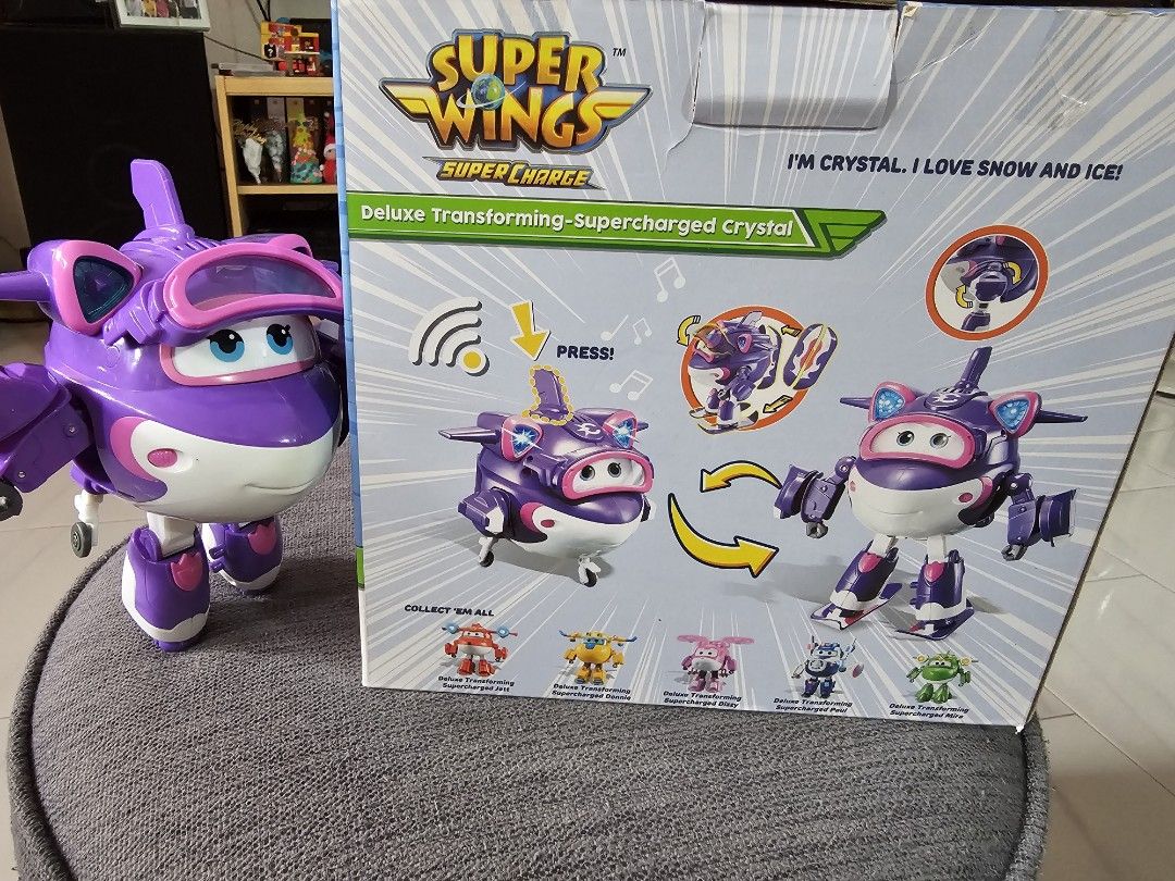 Assorted toys (Category: Kids Toys) located in Singapore. Submitted by letsipraay (Listing ID 1318988813, Image 2). Description: paw patrol and super wings toys $12 each. buy 2 for $20.