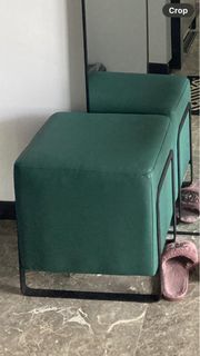 PU leather stool
