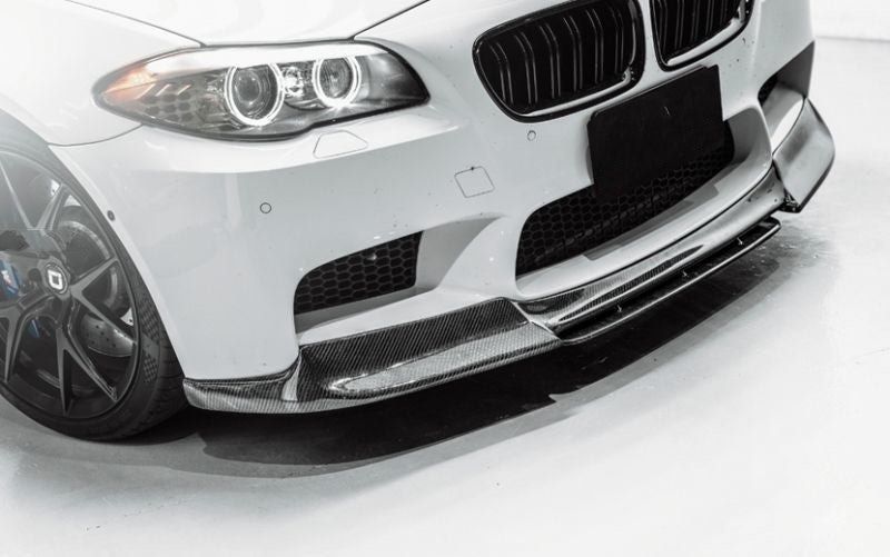 Vorsteiner Carbon Fiber Front Lip for BMW F10 M5 (Category: Bodykits & Styling) located in Singapore. Submitted by heckcare (Listing ID 1326644485, Image 2). Description: Up for sale is a brand new Vorsteiner Carbon Fiber Front Lip, originally purchased for my BMW F10 535i, but unfortunately, it doesn’t fit my car. This lip is specifically designed for the BMW F10 M5 with its wider front bumper and unique design. • Condition: Brand new • Fitment: