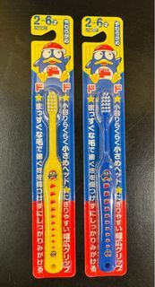 Donki Donpen Kids Toothbrush •2 to 6 years old•For Children Toddler • Don Quijote • Japan design