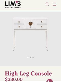 Lim’s High Leg console
