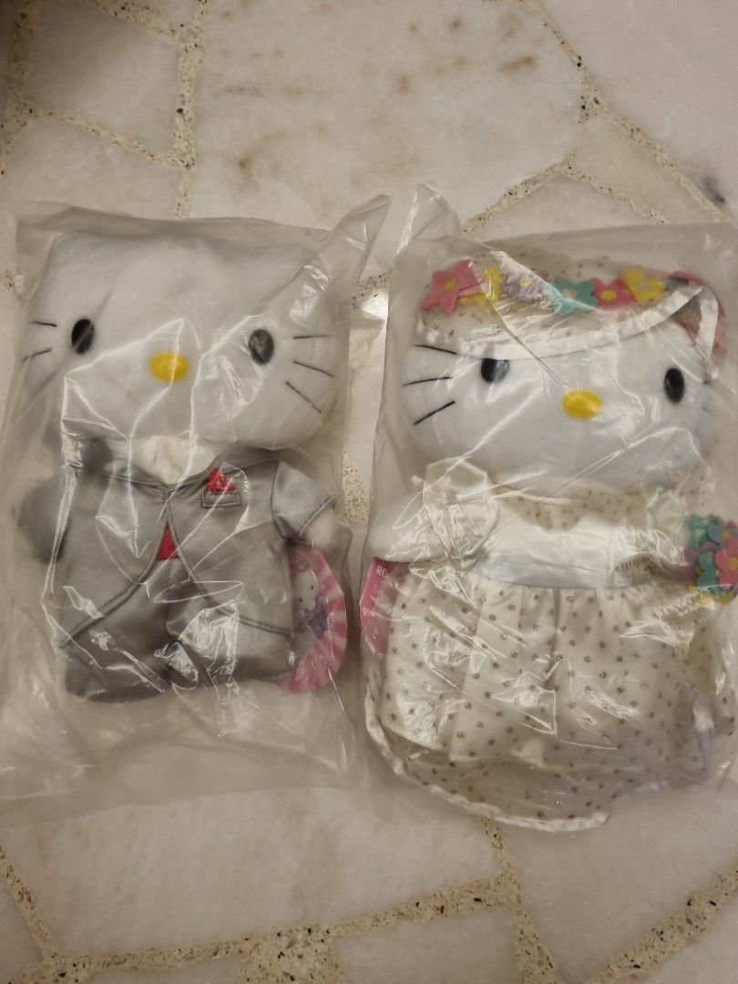 Hello Kitty mcdonalds brand new vintage collectible dolls (Category: Vintage Collectibles) located in Singapore. Submitted by myst (Listing ID 1327598606, Image 7). Description: hello kitty plushies $15 each, cheaper with multiple purchase space millennium china king and queen Chinese wedding Malay wedding Korean wedding romantic wedding Japanese wedding kimono hello kitty reversible hello kitty big Mac, mcchicken, dear Daniel mcflurry beach dear