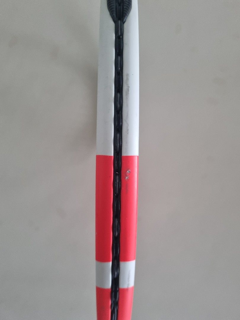 Babolat Pure strike 98 (18×20) 2024 version (Category: Racket & Ball Sports) located in Singapore. Submitted by haierza (Listing ID 1323702249, Image 2). Description: Grip size 4¼ (Size 2) Minor paint chips on picture 2 and 3, also minor scuffs on bumper. Freshly strung with Head Hawk Touch at 50 pounds. Slight nego, will not entertain lowballers..