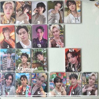 [wts] Seventeen Svt 17th Heaven Album Photocards POBs