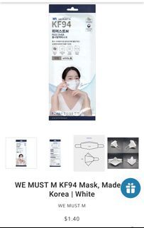 Korean Well Life Community KF94 Mask